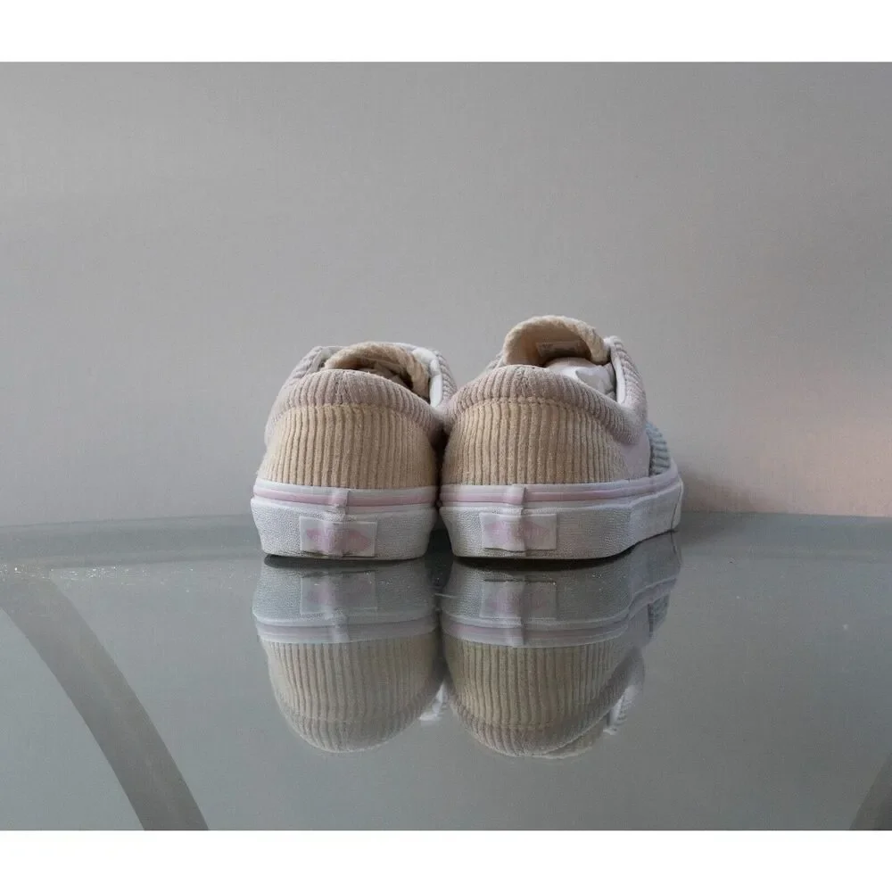 Vans Era Classics Colorblock Corduroy Pink Blue Yellow Shoes Sneaker Kid Size  7